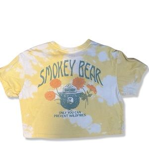 Smoky the Bear crop top